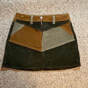 American Eagle Corduroy mini skirt.